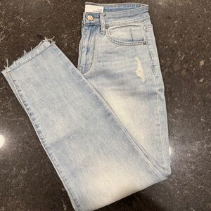 Tilly’s Light Blue Distressed Mom Jeans
